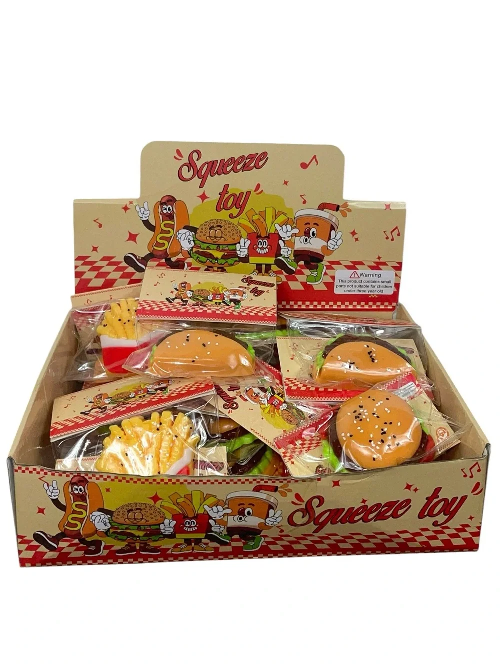 3/$5 Novelty Fast Food Squishiest
